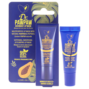 Multipurpose Overnight Lip Mask by Dr. PawPaw for Women - 0.33 oz Lip Mask