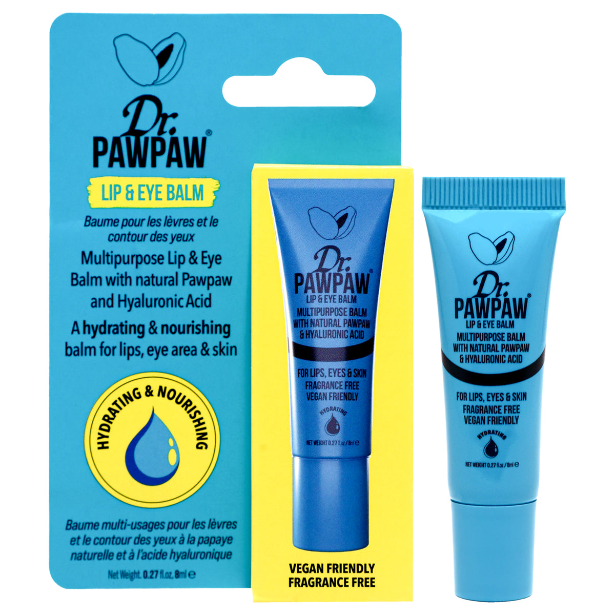 Multipurpose Lip and Eye Balm by Dr. PawPaw for Women - 0.27 oz Balm