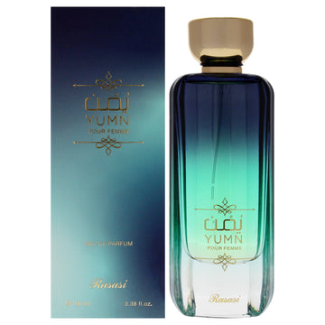 Yumn by Rasasi for Women - 3.38 oz EDP Spray