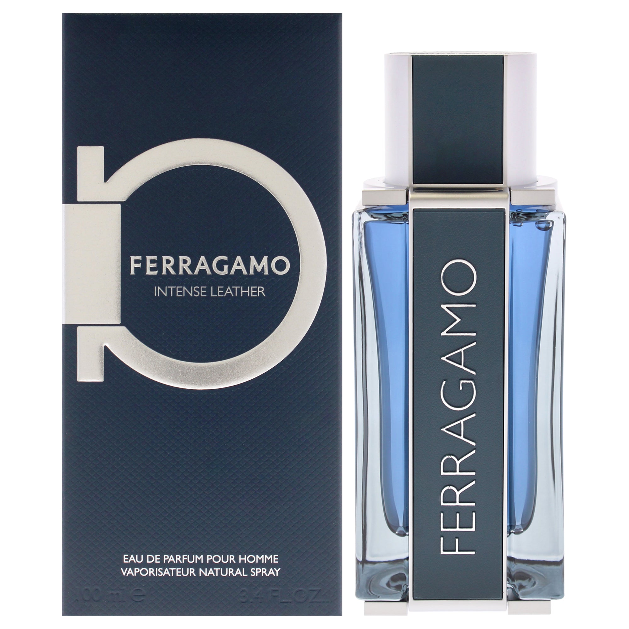 Ferragamo Intense Leather by Salvatore Ferragamo for Men - 3.4 oz EDP Spray