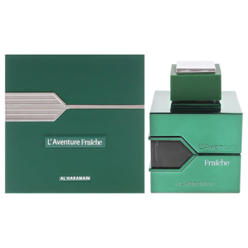 LAventure - Fraiche by Al Haramain for Unisex - 3.33 oz Extrait De Parfum Spray