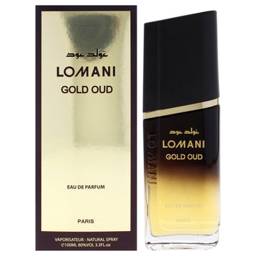 Gold Oud by Lomani for Men - 3.3 oz EDP Spray