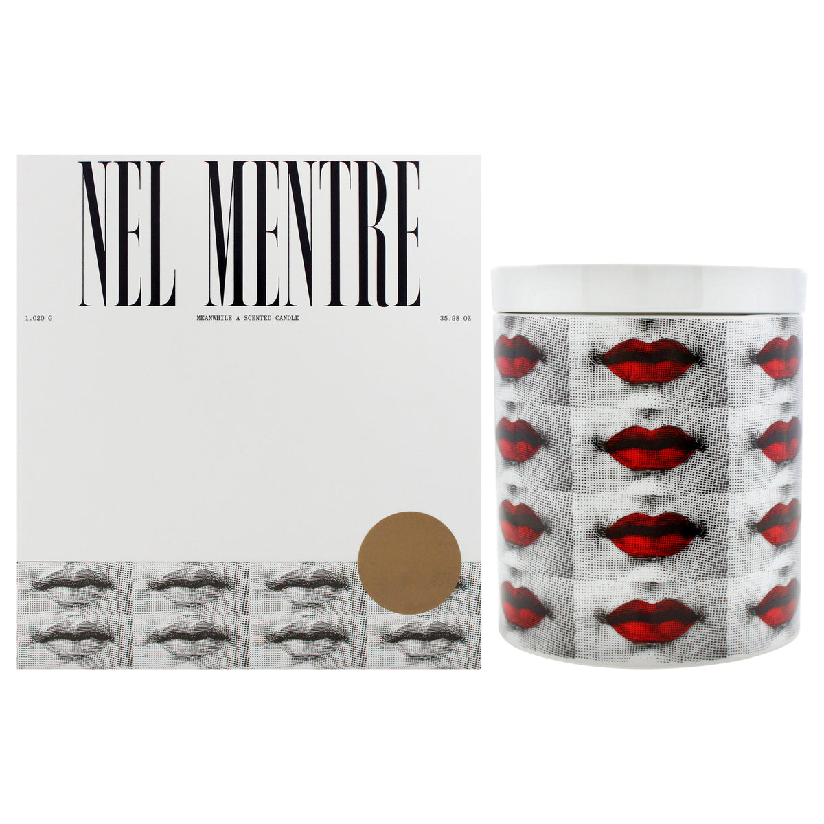 Nel Mentre Large Scented Candle - Frutto Prohibito by Fornasetti for Unisex - 35.98 oz Candle