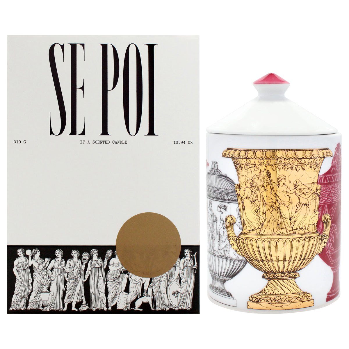 Se Poi Small Scented Candle - Reperti by Fornasetti for Unisex - 10.94 oz Candle