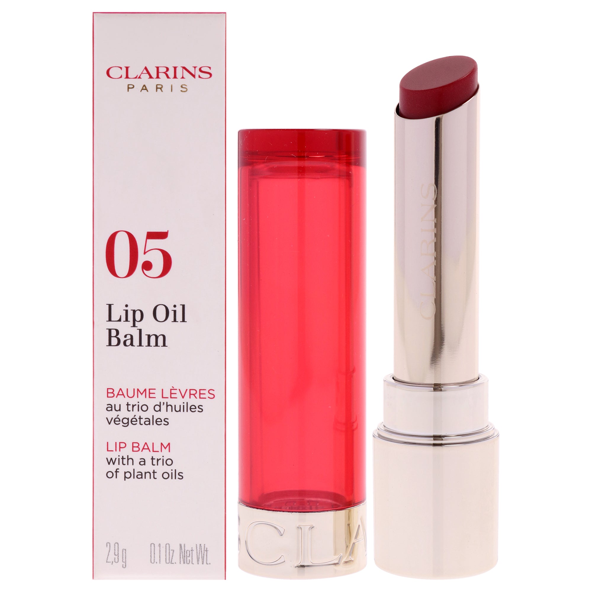Lip Oil Balm - 05 Cherry by Clarins for Women - 0.1 oz Lip Balm