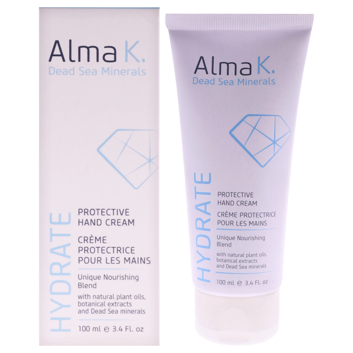 Protective Hand Cream by Alma K for Women - 3.4 oz Cream