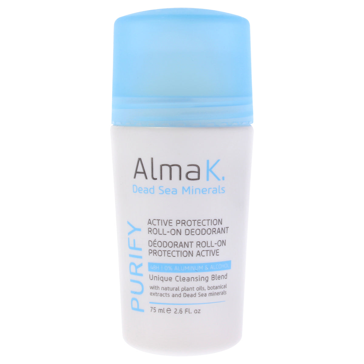 Active Protection Roll On Deodorant by Alma K for Women - 2.6 oz Deodorant Roll-On