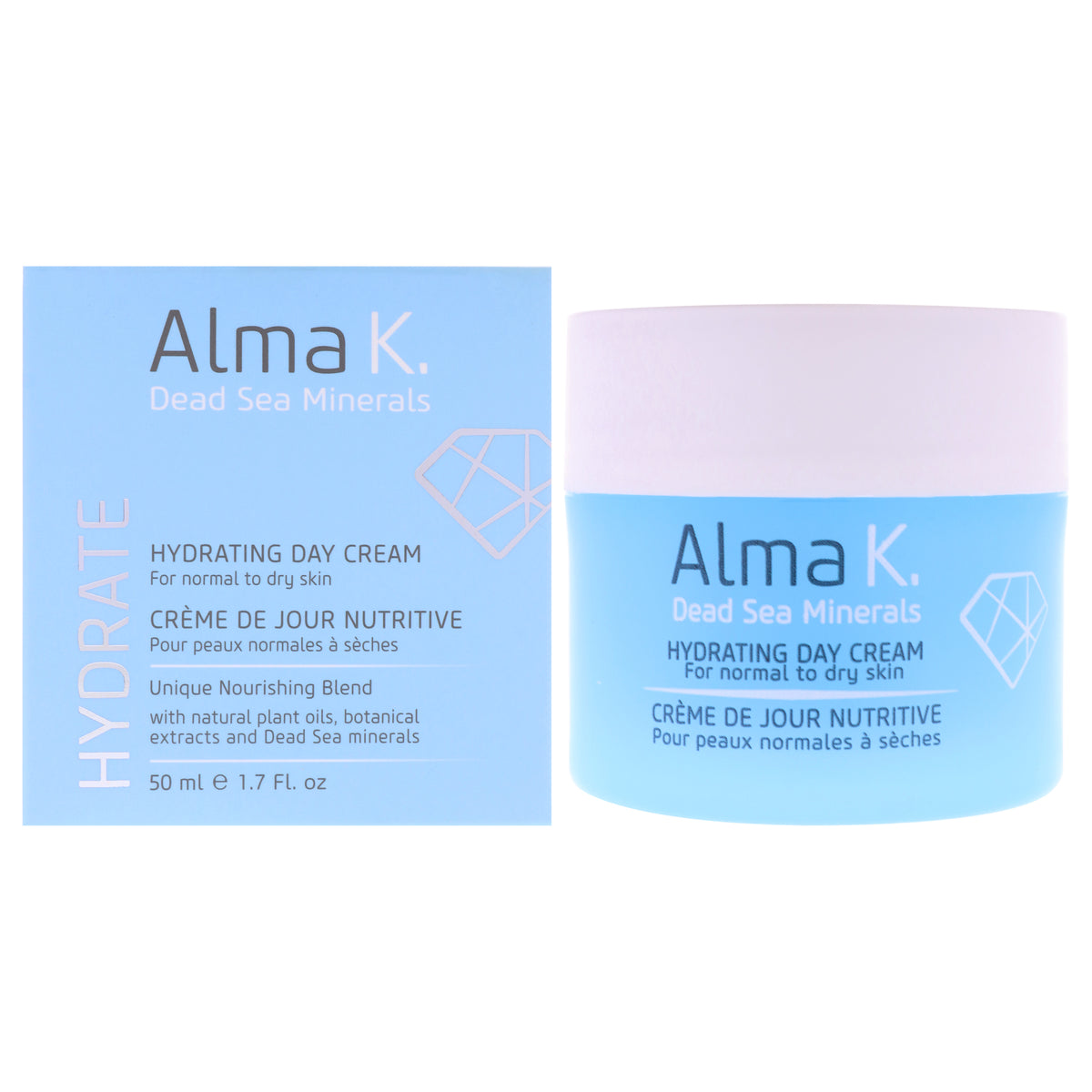 Hydrating Day Cream - Normal to Dry Skin by Alma K for Women - 1.7 oz Cream