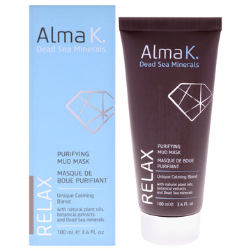 Purifying Mud Mask by Alma K for Women - 3.4 oz Mask