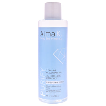 Cleansing Micellar Water by Alma K for Women - 6.7 oz Cleanser