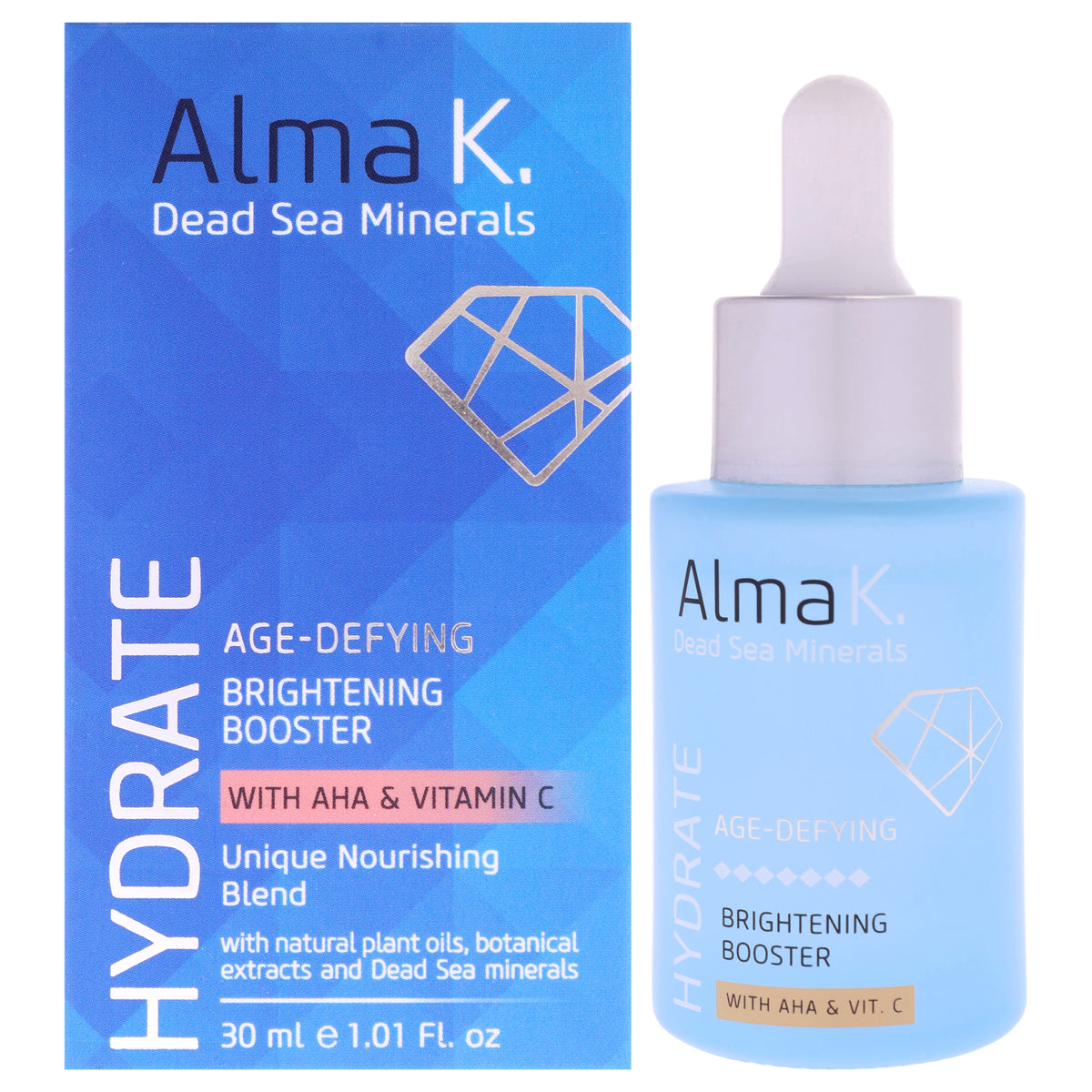 Brightening Booster with AHA and Vitamin C by Alma K for Women - 1 oz Booster