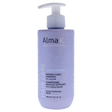 Smooth Curls Shampoo by Alma K for Women - 10 oz Shampoo