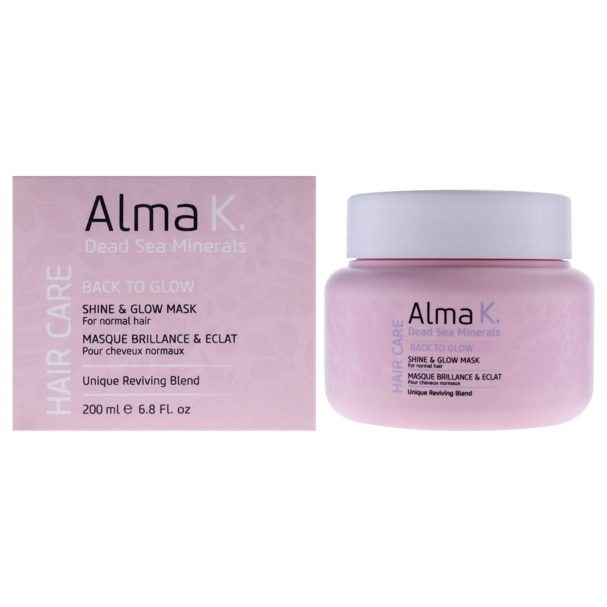 Shine and Glow Mask by Alma K for Women - 6.8 oz Mask