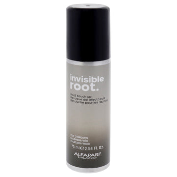 Invisible Root Touch Up Spray - Cold Brown by Alfaparf Milano for Unisex - 2.54 oz Hair Color