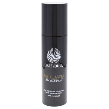 Bull Blaster Sea Salt Spray by Crazy Bull Hair for Men - 6.76 oz Hair Spray