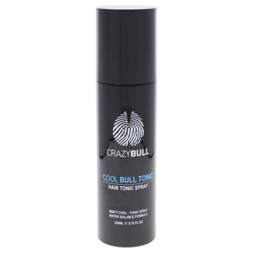 Cool Bull Tonic Hair Spray by Crazy Bull Hair for Men - 6.76 oz Hair Spray