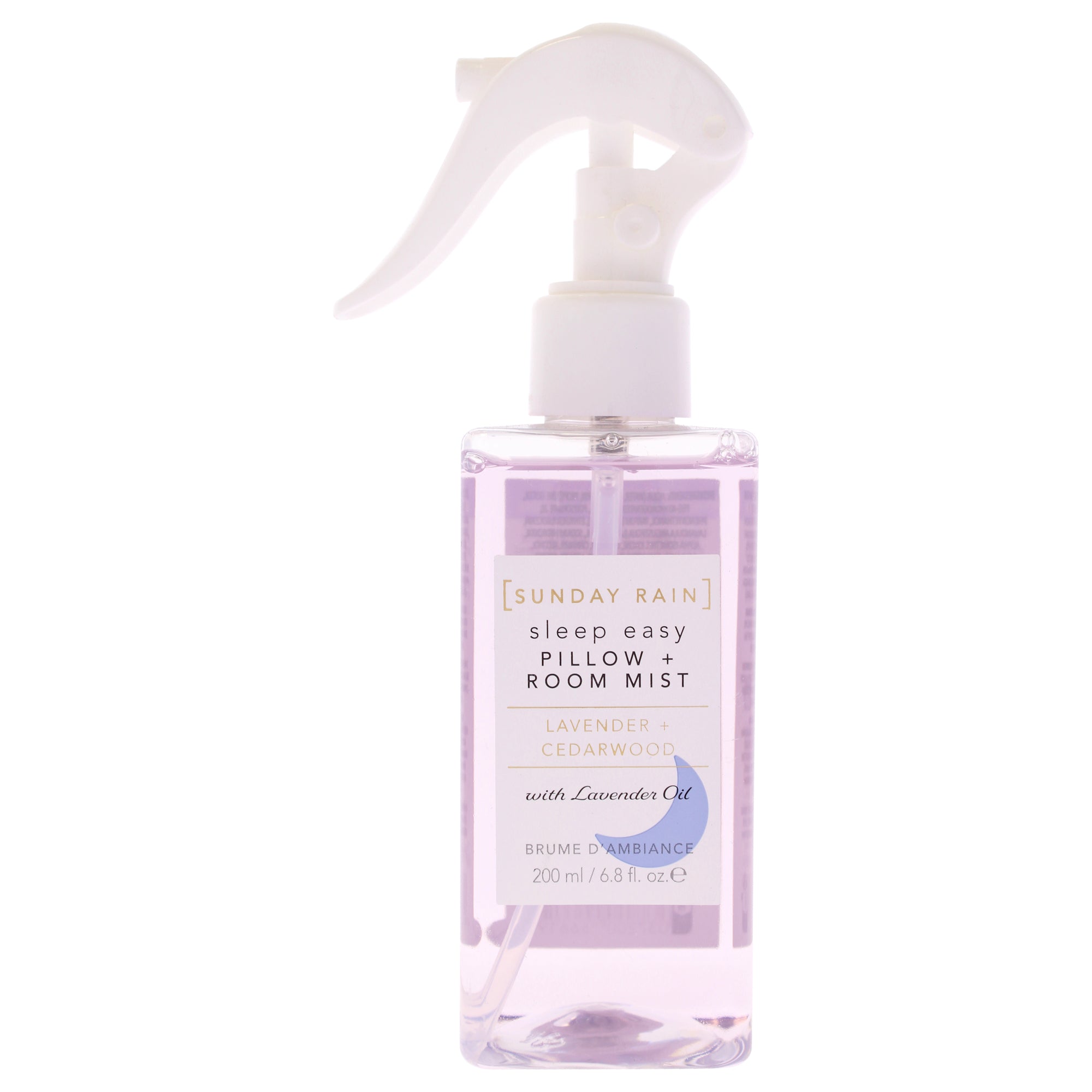 Sleep Easy Pillow and Room Mist - Lavender and Cedarwood by Sunday Rain for Unisex - 6.8 oz Room Mist