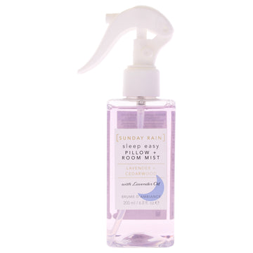 Sleep Easy Pillow and Room Mist - Lavender and Cedarwood by Sunday Rain for Unisex - 6.8 oz Room Mist
