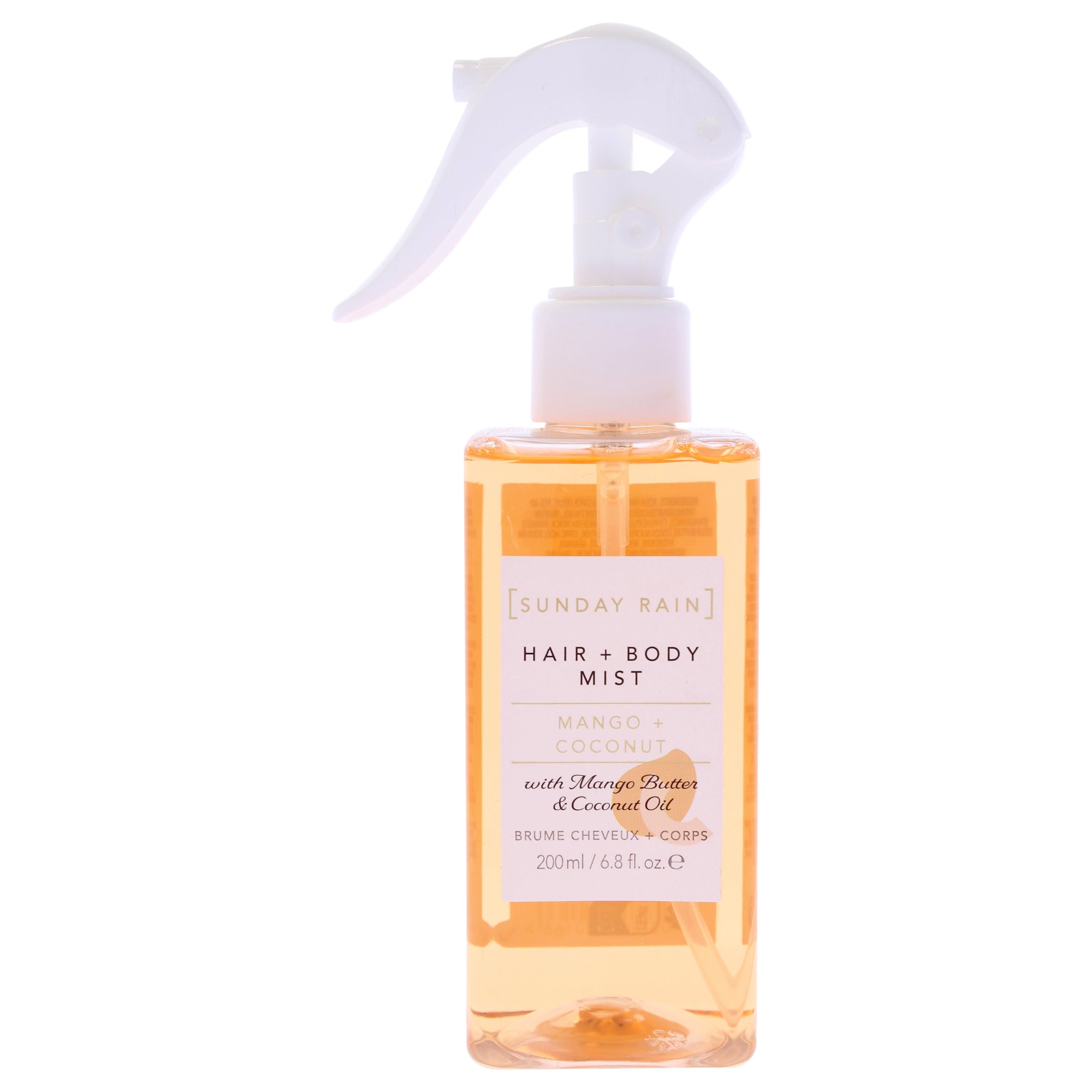 Hair and Body Mist - Mango and Coconut by Sunday Rain for Unisex - 6.8 oz Mist