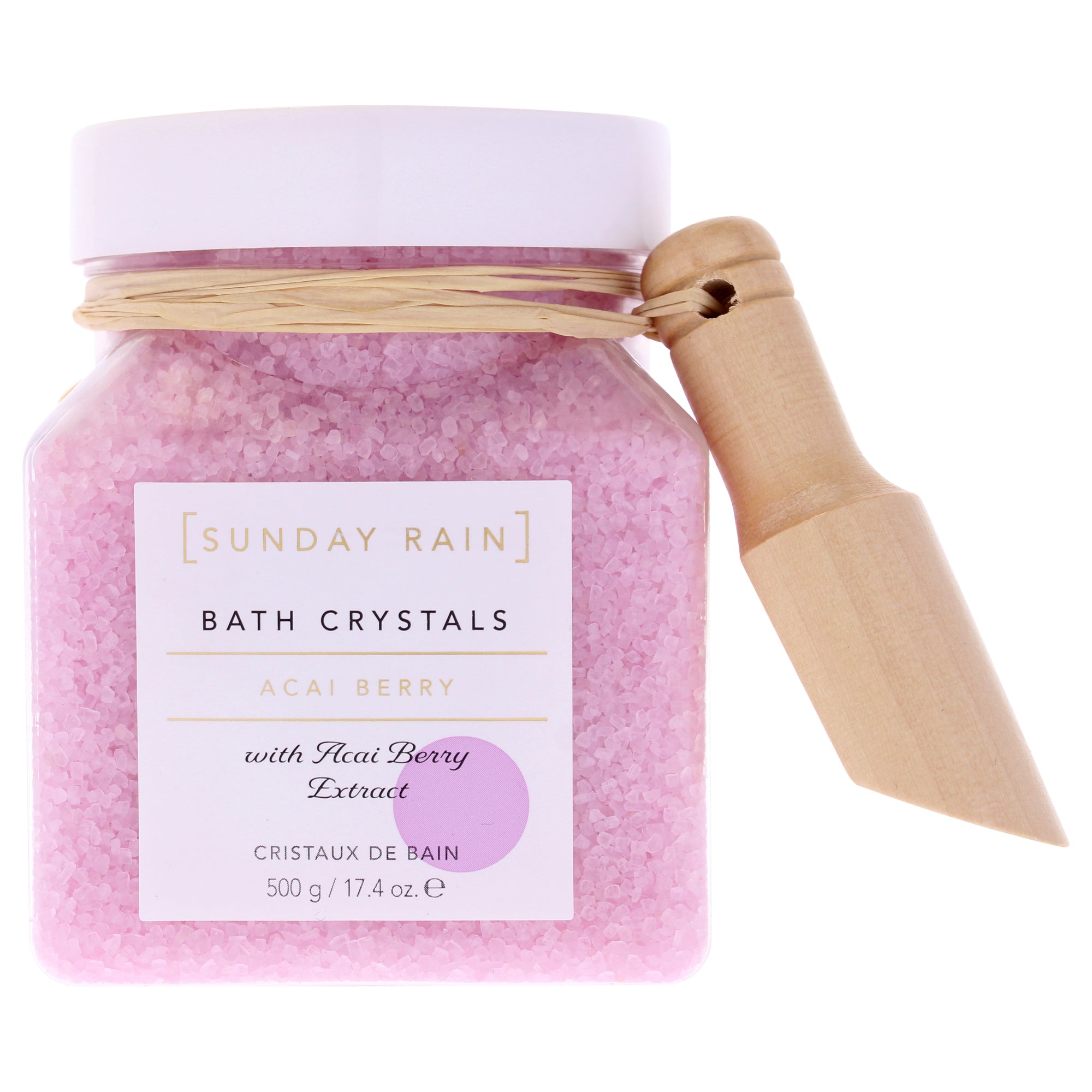 Bath Crystals - Acai Berry by Sunday Rain for Unisex - 17.4 oz Bath Salt