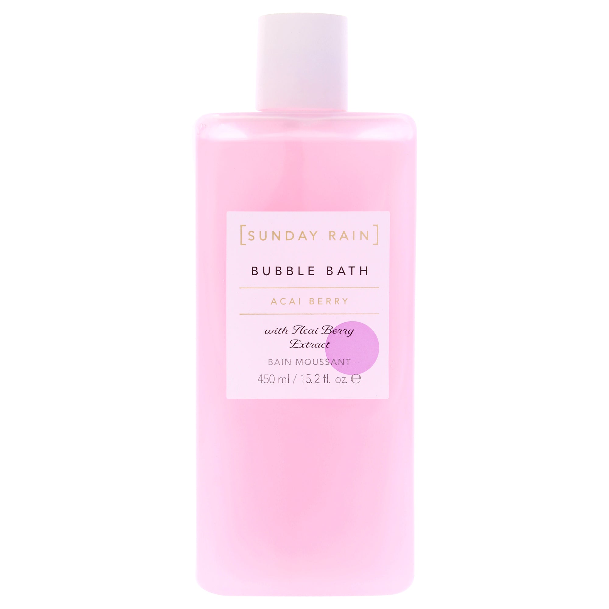 Bubble Bath - Acai Berry by Sunday Rain for Unisex - 15.2 oz Bubble Bath