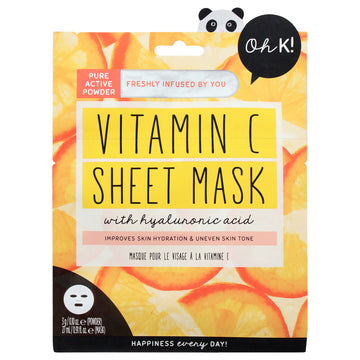 Sheet Mask - Vitamin C by Oh K! for Unisex - 1 Pc Mask