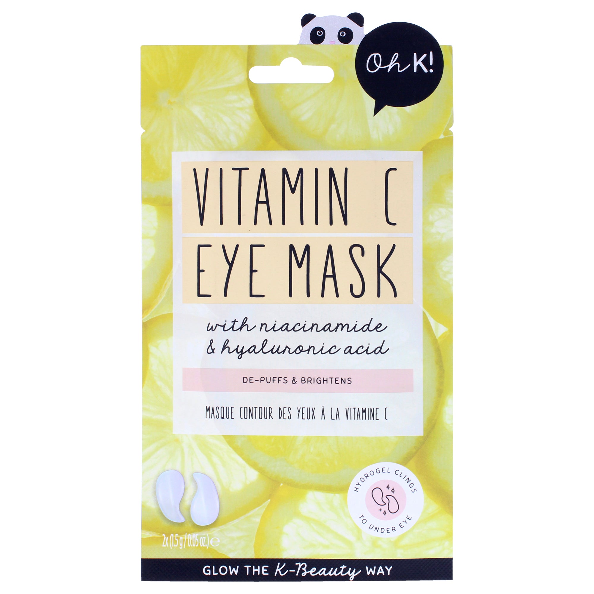 Eye Mask - Vitamin C by Oh K! for Unisex - 1 Pair Mask
