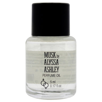 Musk by Alyssa Ashley for Women - 0.17 oz Perfume Oil