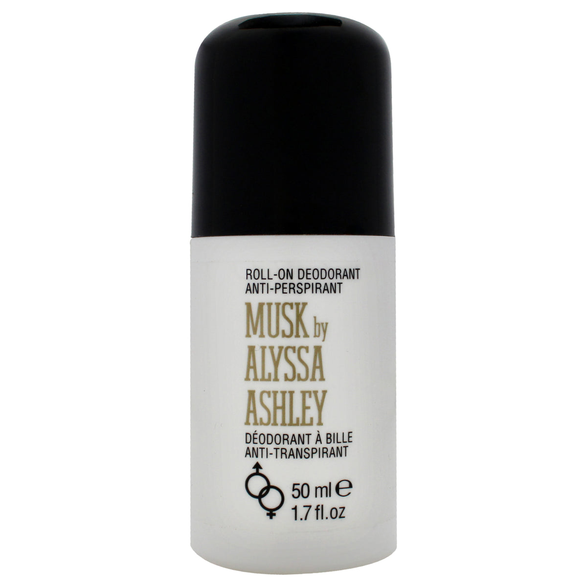 Musk Deodorante Antitranspirante by Alyssa Ashley for Unisex - 1.7 oz Deodorant Roll-On