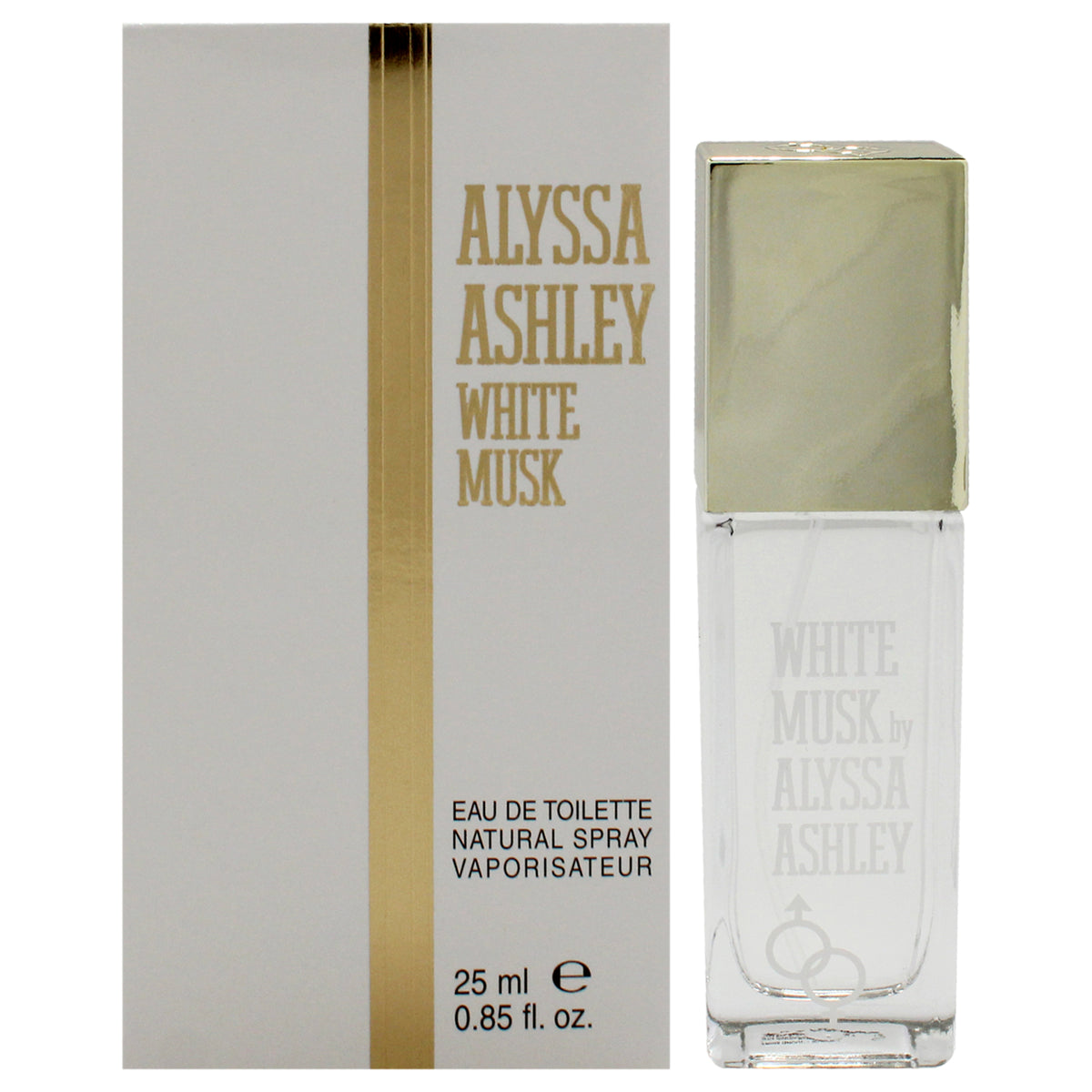 White Musk by Alyssa Ashley for Women - 0.85 oz EDT Spray