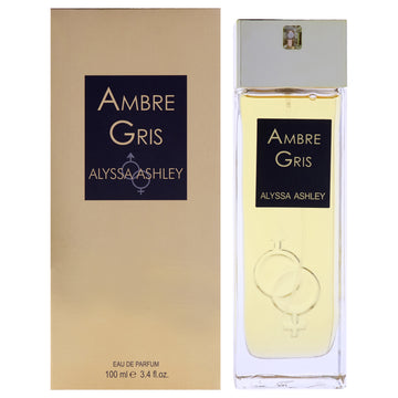 Ambre - Gris by Alyssa Ashley for Women - 3.4 oz EDP Spray