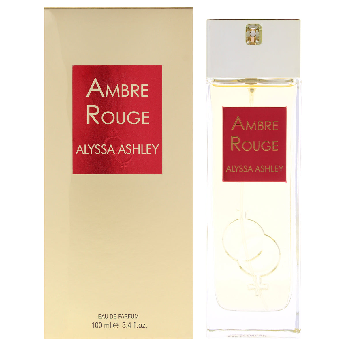 Ambre - Rouge by Alyssa Ashley for Unisex - 3.4 oz EDP Spray