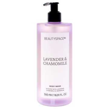 Beauty Space Body Wash - Lavander and Chamomile by BeautySpace for Unisex - 16.91 oz Body Wash