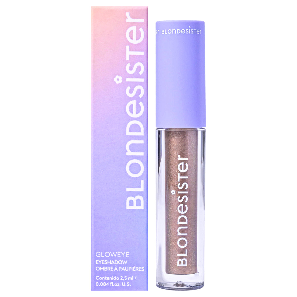 Gloweye Liquid Eyeshadow - 03 Caramel Brown by Blondesister for Women - 0.084 oz Eye Shadow