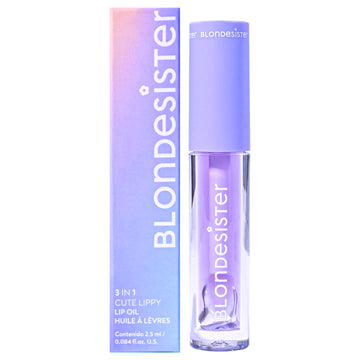 3 in 1 Cute Lippy Lip Oil - 02 Red Fruits by Blondesister for Women - 0.084 oz Lip Oil