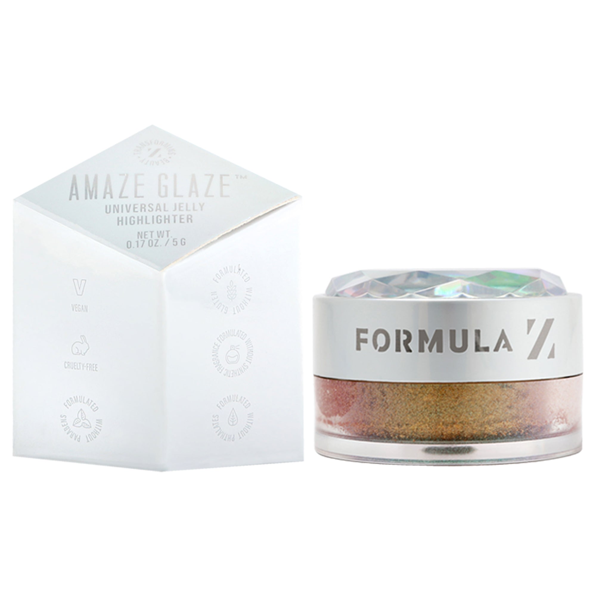 Amaze Glaze - Hella Glo by Formula Z for Women - 0.17 oz Highlighter