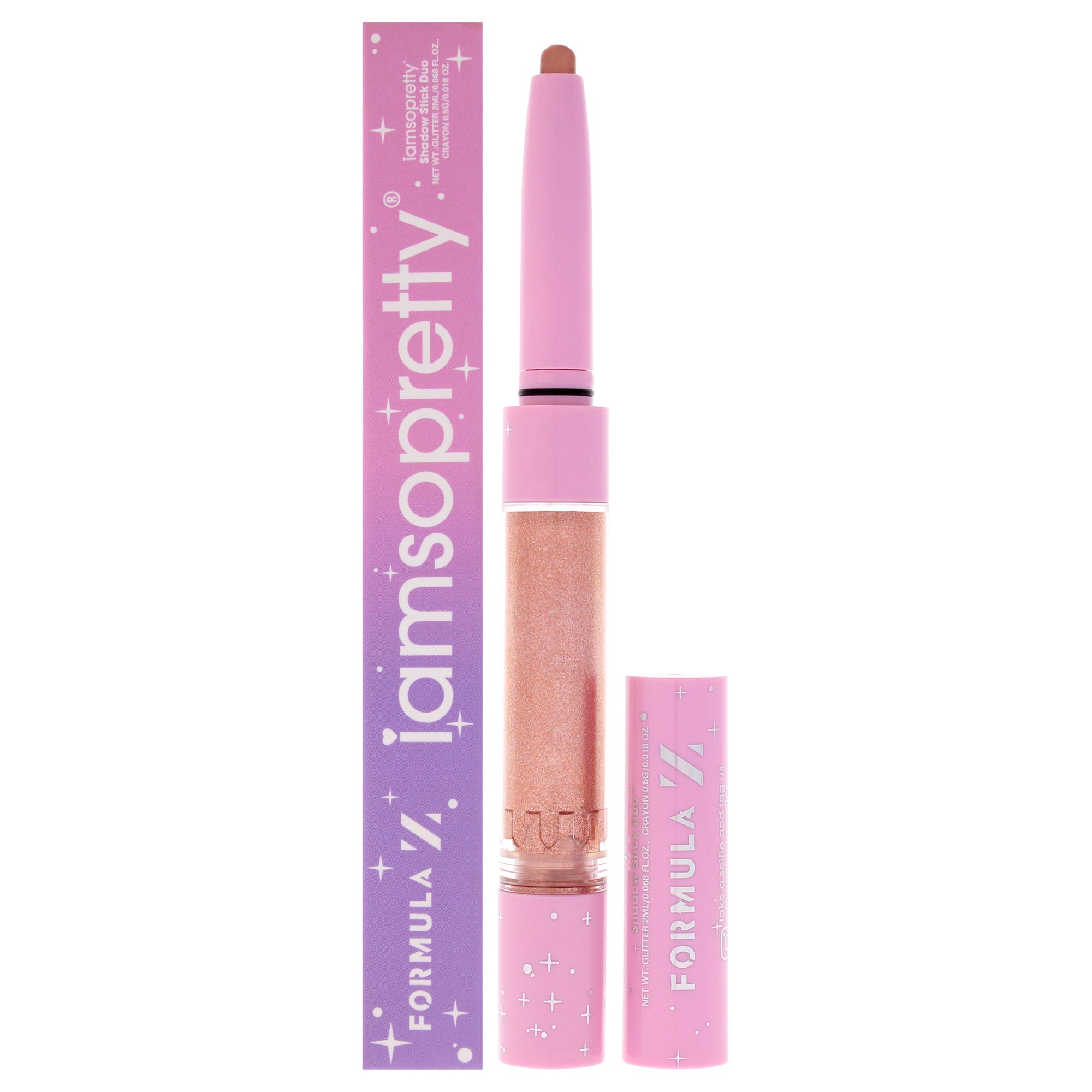 IAmSoPretty Shadow Stick Duo - Pretty Magic by Formula Z for Women - 0.086 oz Eye Shadow