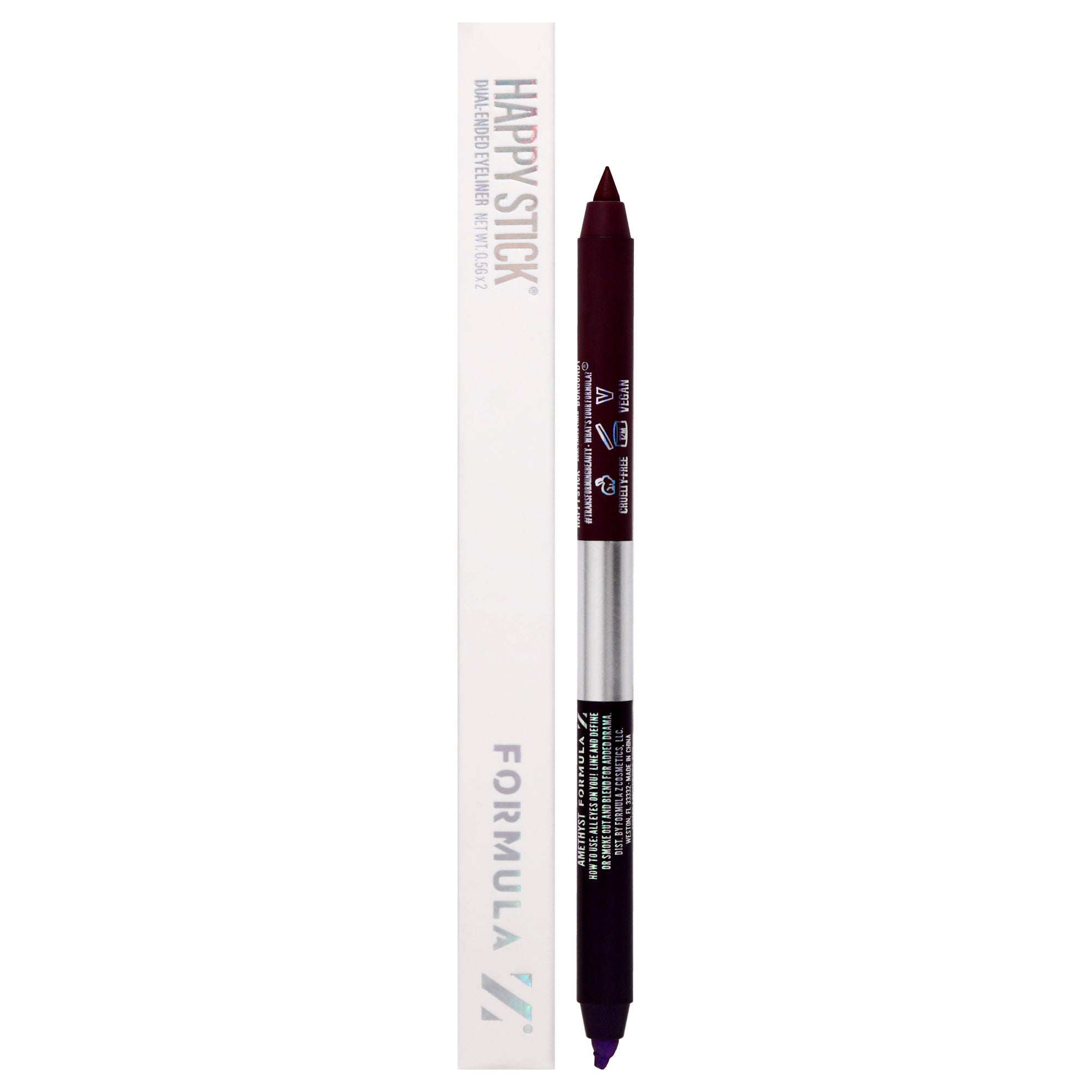 Happy Stick Eyeliner - Amethyst-Burgundy by Formula Z for Women - 0.04 oz Eyeliner