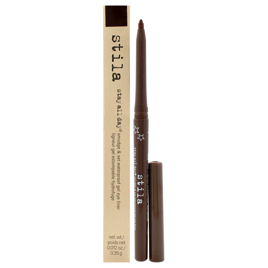 Stay All Day Smudge and Set Waterproof Gel Eye Liner - Espresso by Stila for Women - 0.012 oz Eyeliner