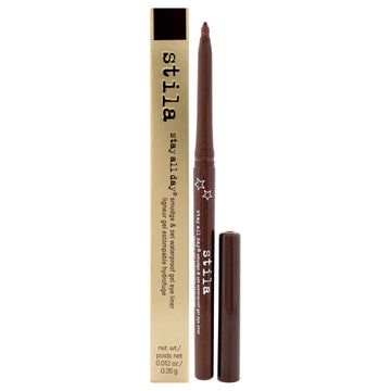 Stay All Day Smudge and Set Waterproof Gel Eye Liner - Lionfish Bronze by Stila for Women - 0.012 oz Eyeliner