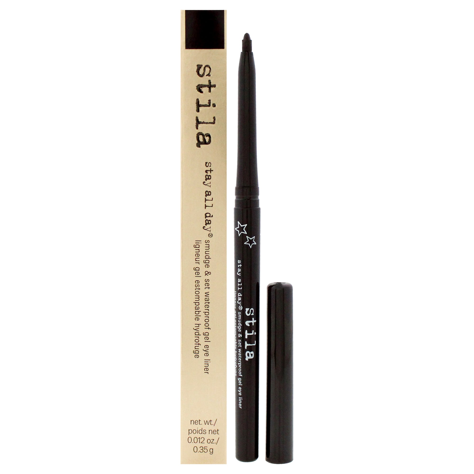 Stay All Day Smudge and Set Waterproof Gel Eye Liner - Damsel Dark Brown by Stila for Women - 0.012 oz Eyeliner