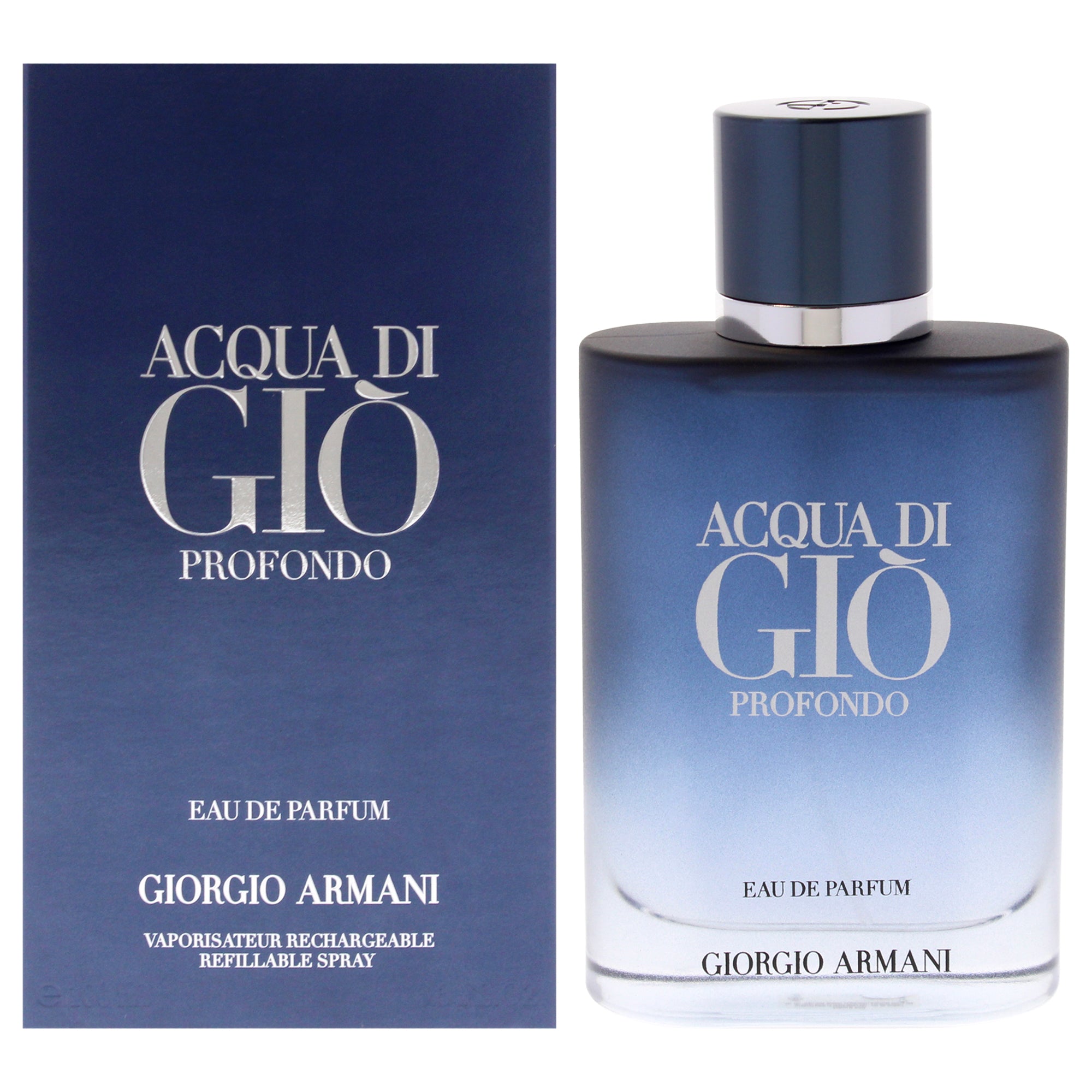 Acqua Di Gio Profondo by Giorgio Armani for Men - 3.3 oz EDP Spray