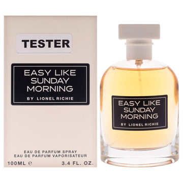 Easy Like Sunday Morning by Lionel Richie for Women - 3.4 oz EDP Spray