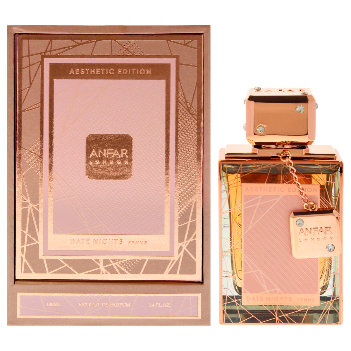 Aesthetic Edition - Date Night by Anfar for Women - 3.4 oz Extrait De Parfum Spray
