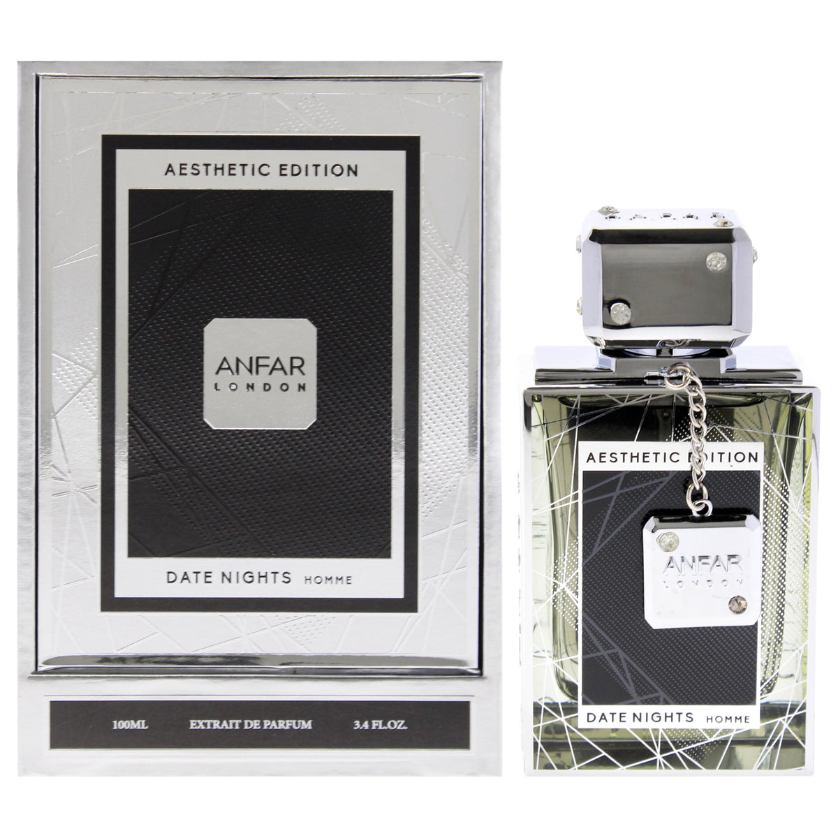 Aesthetic Edition - Date Nights by Anfar for Men - 3.4 oz Extrait De Parfum Spray