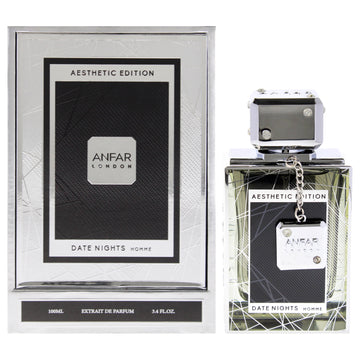 Aesthetic Edition - Date Nights by Anfar for Men - 3.4 oz Extrait De Parfum Spray