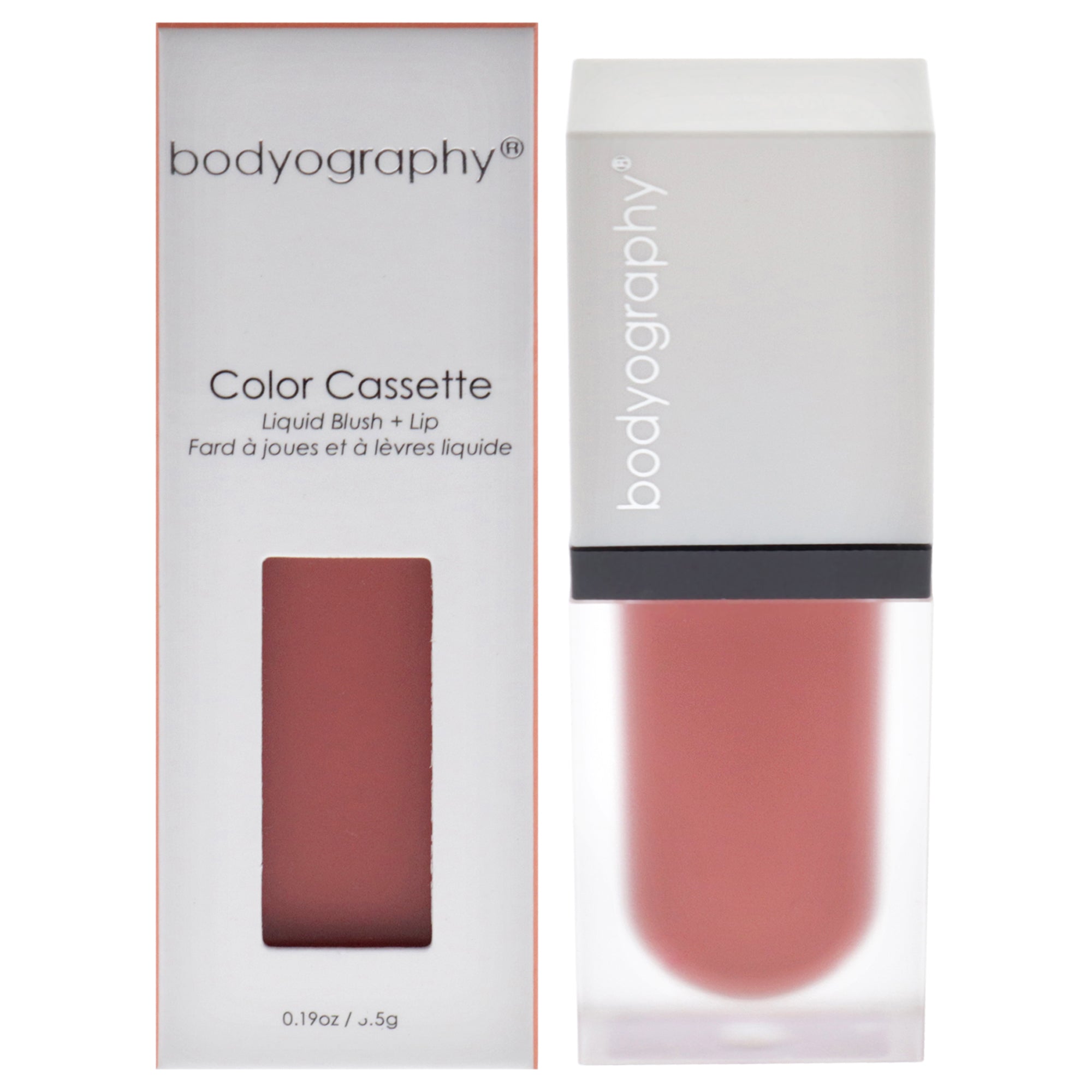 Color Cassette Liquid Blush Plus Lip - Tempo by Bodyography for Women - 0.19 oz Makeup