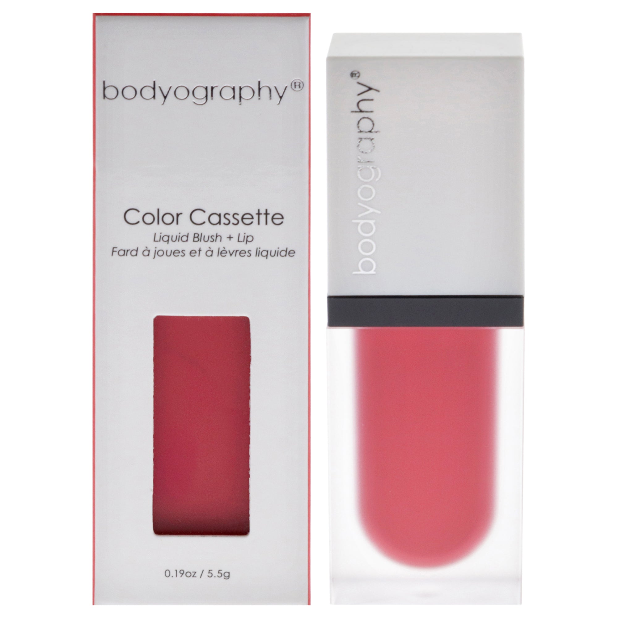Color Cassette Liquid Blush Plus Lip - Melody by Bodyography for Women - 0.19 oz Makeup