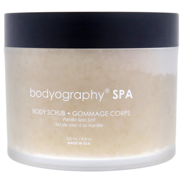 Spa Body Scrub - Vanilla Sea Salt by Bodyography for Unisex - 8.8 oz Body Scrub