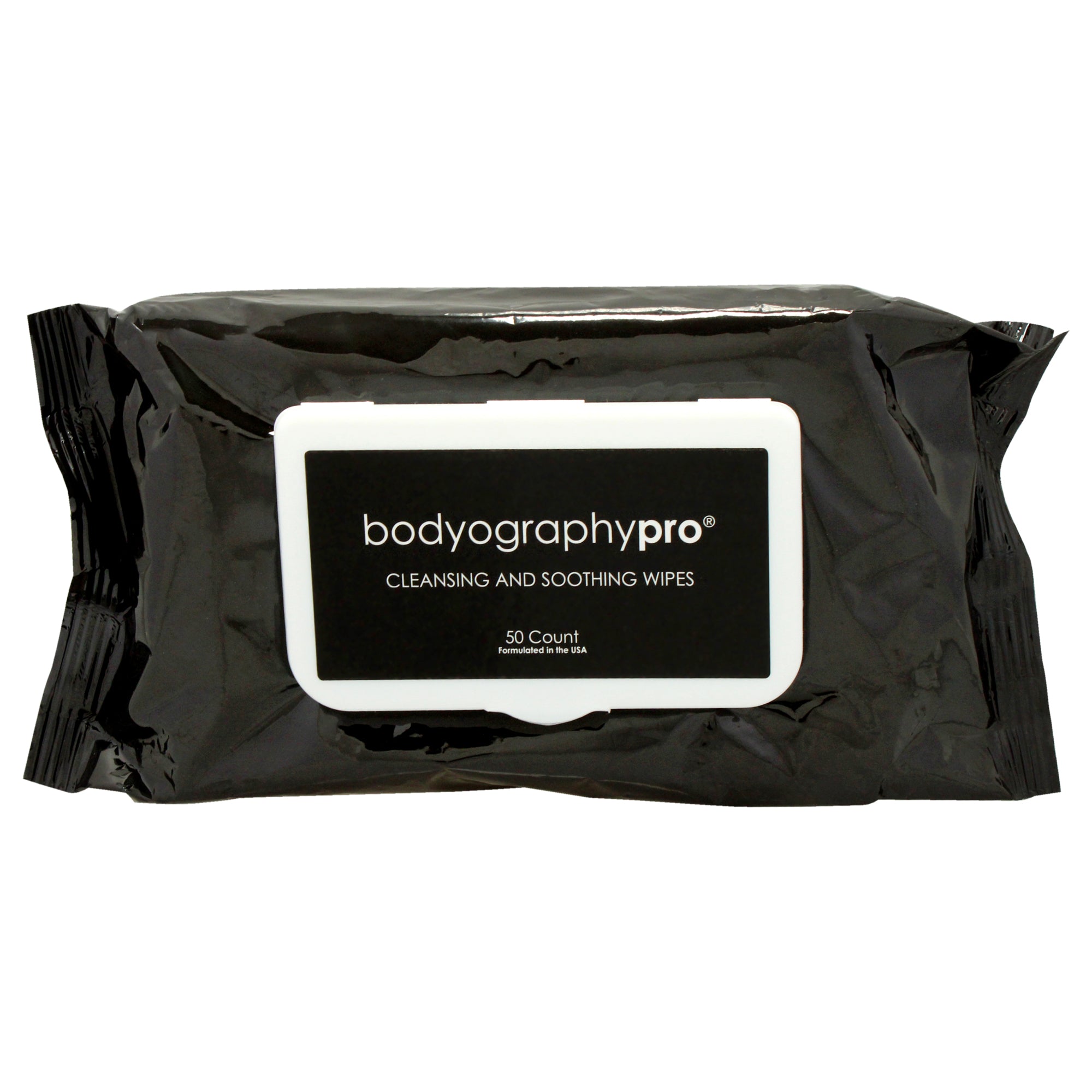 Cleansing and Soothing Wipes by Bodyography for Women - 50 Count Wipes